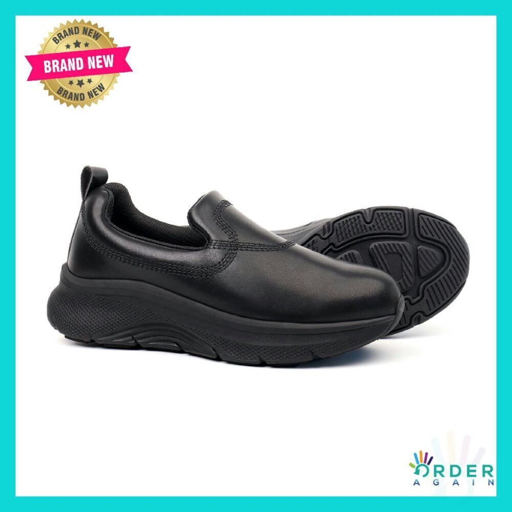 Slip On Arch Support Nursing Shoes Comfortable Lightweight Slip Resistant Work
